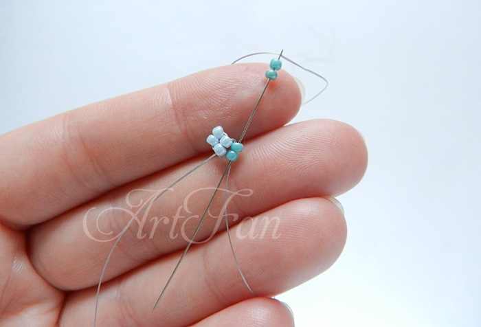 Dodawanie kolejnych koralików